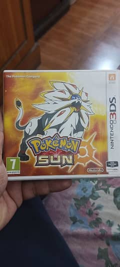 Nintendo 3ds xl original game pokemon in new condition.