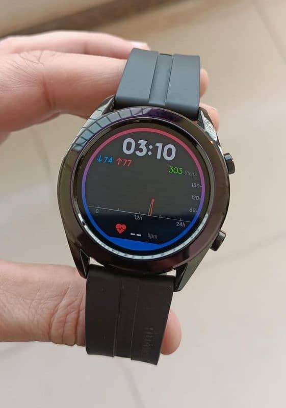 HUAWEI GT Elegant GPS Smart Watch.  Model-ELAB19 8