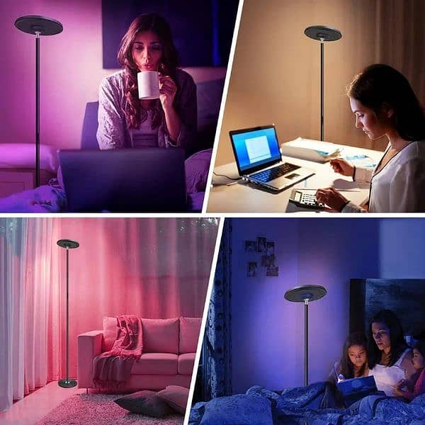 Bomcosy Led Floor Lamps Modern Corner Energy Saving Standing Lamp 3