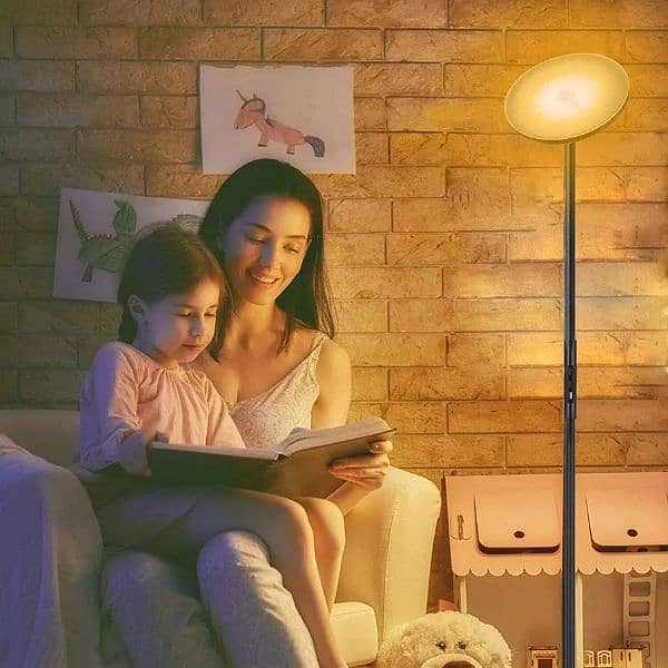 Bomcosy Led Floor Lamps Modern Corner Energy Saving Standing Lamp 5