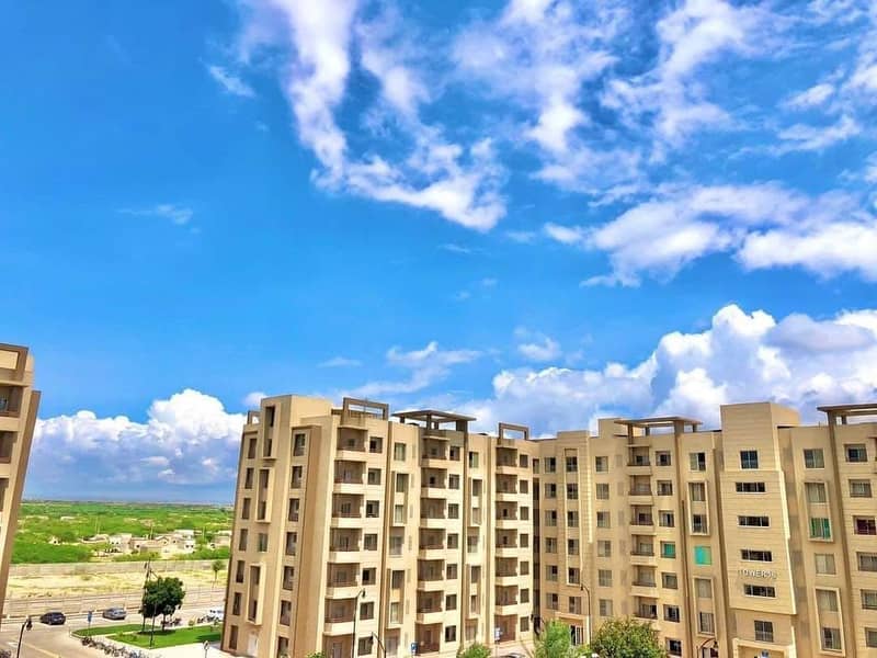 3 bedrooms appartments available for sale in Bahria appartments tower. 2