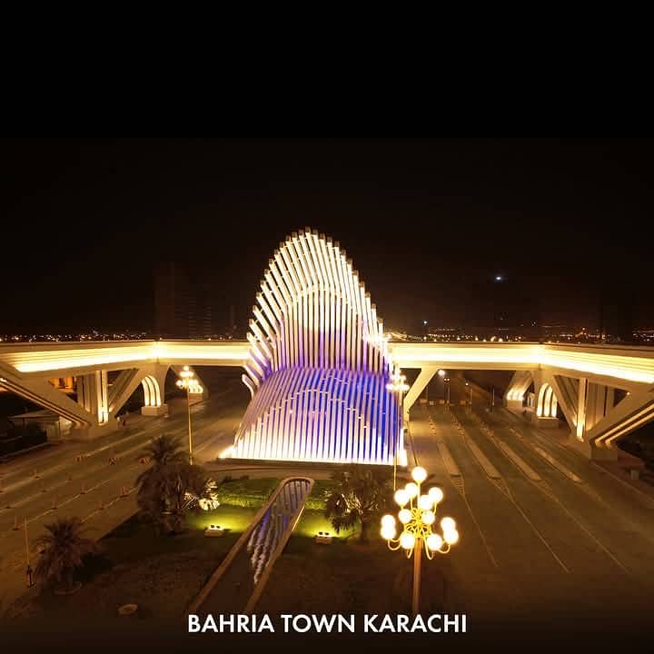 Plots available for sale in All precinct of bahria town karachi. 4