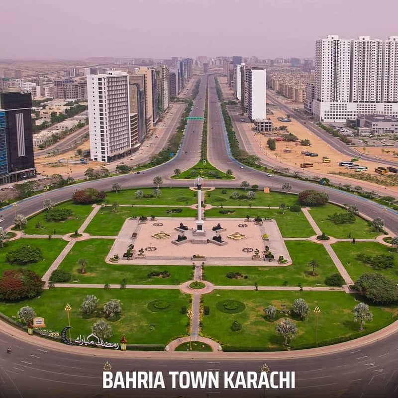 Plots available for sale in All precinct of bahria town karachi. 8