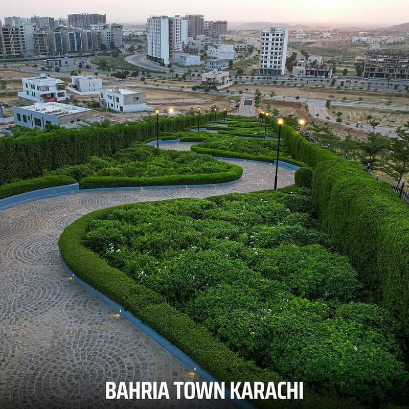 Plots available for sale in All precinct of bahria town karachi. 9