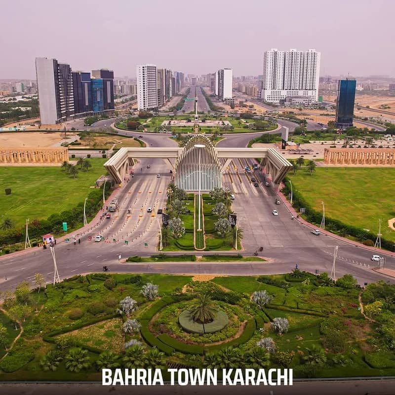 Plots available for sale in All precinct of bahria town karachi. 10