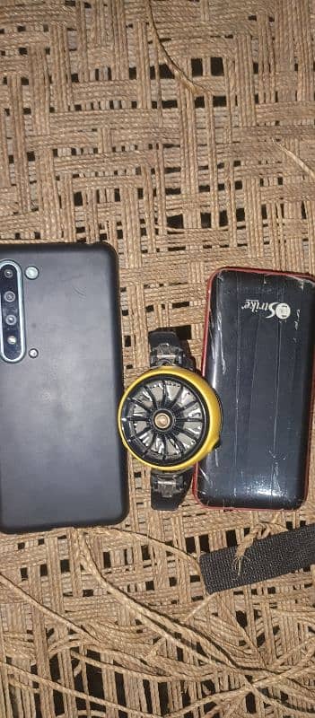 aqous r5 with power bank and fan cool le 1