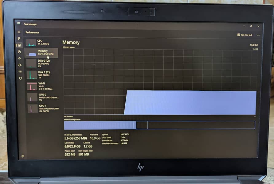 HP Zbook15 G5 Workstation 6