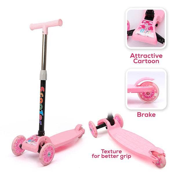 Kids Foldable Scooters with Lights on wheels at Happy Toys 1