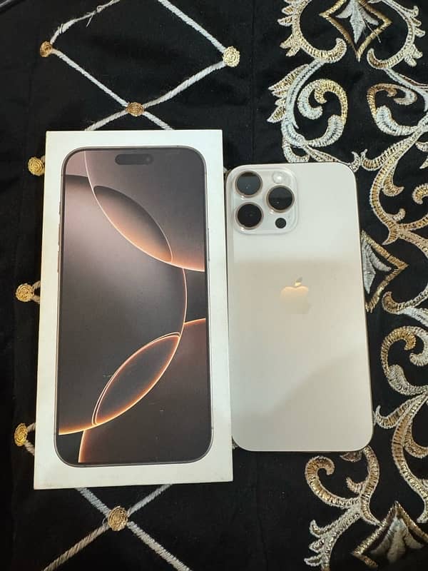 IPhone 16 Pro max 256gb desert titanium 1