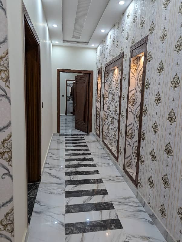 10 Marla Brand New Luxury Spanish Style Double Storey Double Unit House Available For Sale In Architect Society Near UCP University Surrounding Joher Town Lahore. 14