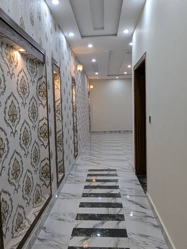 10 Marla Brand New Luxury Spanish Style Double Storey Double Unit House Available For Sale In Architect Society Near UCP University Surrounding Joher Town Lahore. 15