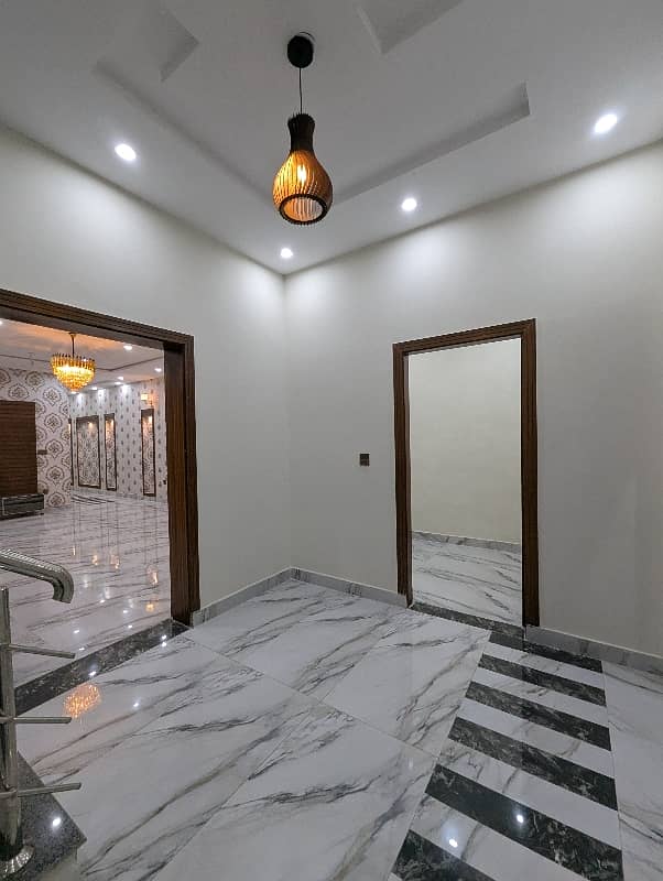 10 Marla Brand New Luxury Spanish Style Double Storey Double Unit House Available For Sale In Architect Society Near UCP University Surrounding Joher Town Lahore. 27