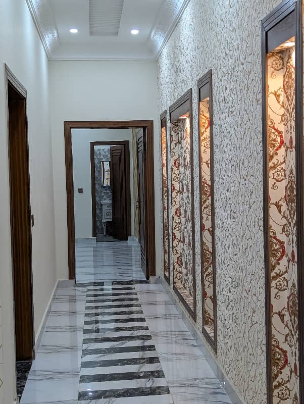 10 Marla Brand New Luxury Spanish Style Double Storey Double Unit House Available For Sale In Architect Society Near UCP University Surrounding Joher Town Lahore. 36