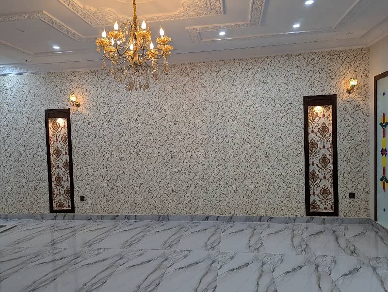 10 Marla Brand New Luxury Spanish Style Double Storey Double Unit House Available For Sale In Architect Society Near UCP University Surrounding Joher Town Lahore. 38