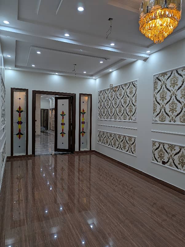 10 Marla Brand New Luxury Spanish Style Double Storey Double Unit House Available For Sale In Architect Society Near UCP University Surrounding Joher Town Lahore. 44