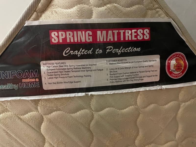 Spring Mattress Good condition 5