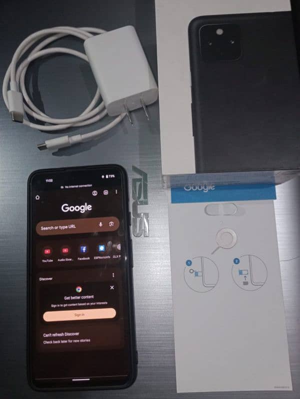 Pixel 4a 5G 6 / 128 full new condition 2