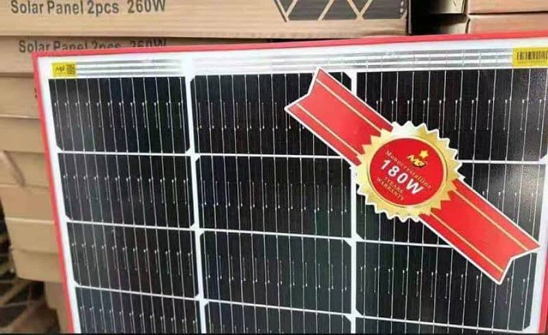 mg solar panel 180watt 0