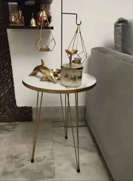 Nesting Tables - Marble table -  Round table 14