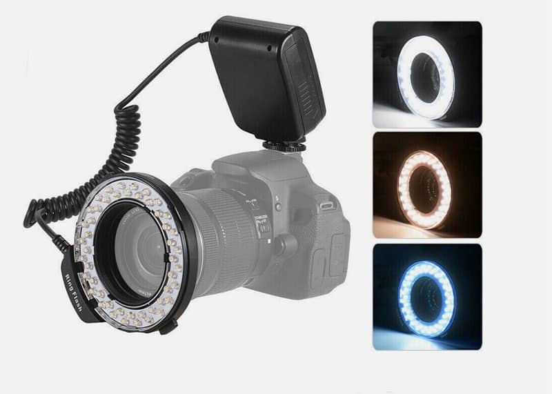 HD-130 Macro LED Ring Flash (Canon, Nikon, Pentax & Olympus Cameras) 1