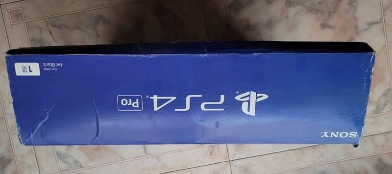 Play Station 4 Pro 1 TB ps4 with 2 controllers first owner with games 1