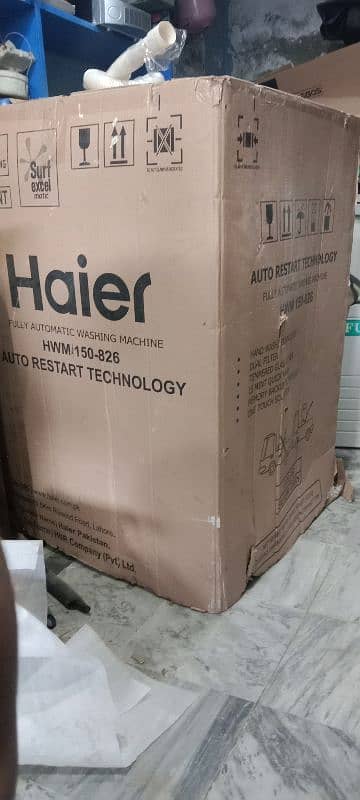 Haire fully Automatic washing machine 15k for sale . 5