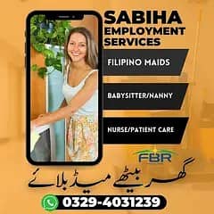 House Maids , Baby Sitter , Nanny Couple Patient Care Maid Available