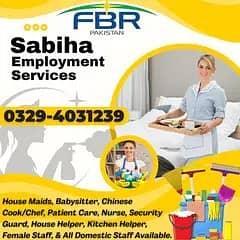 House Maids , Baby Sitter , Nanny Couple Patient Care Maid Available 8