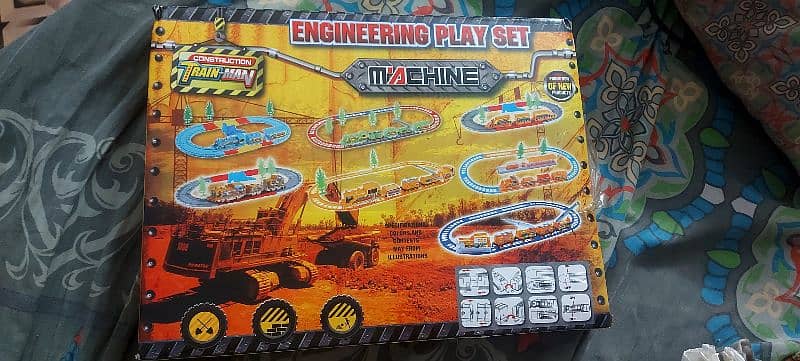 Train set/ Engineering Play set Toy for kids (Brand New) 4