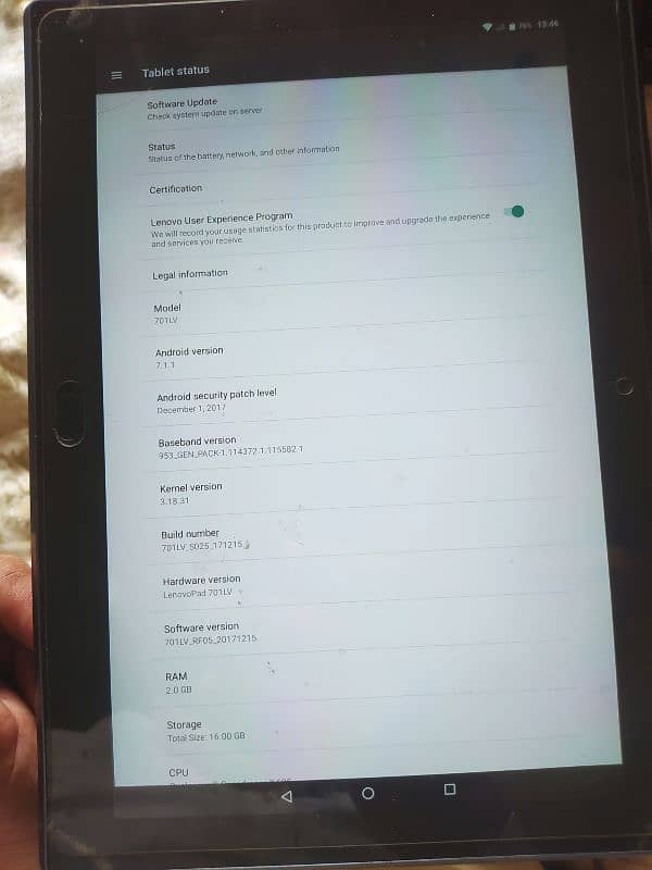 Lenovo Tab 4 10plus 1