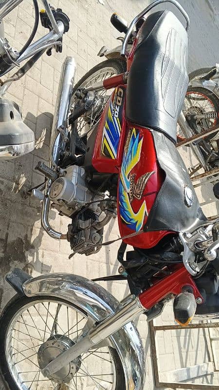 Honda CD 70 urgent sale 4