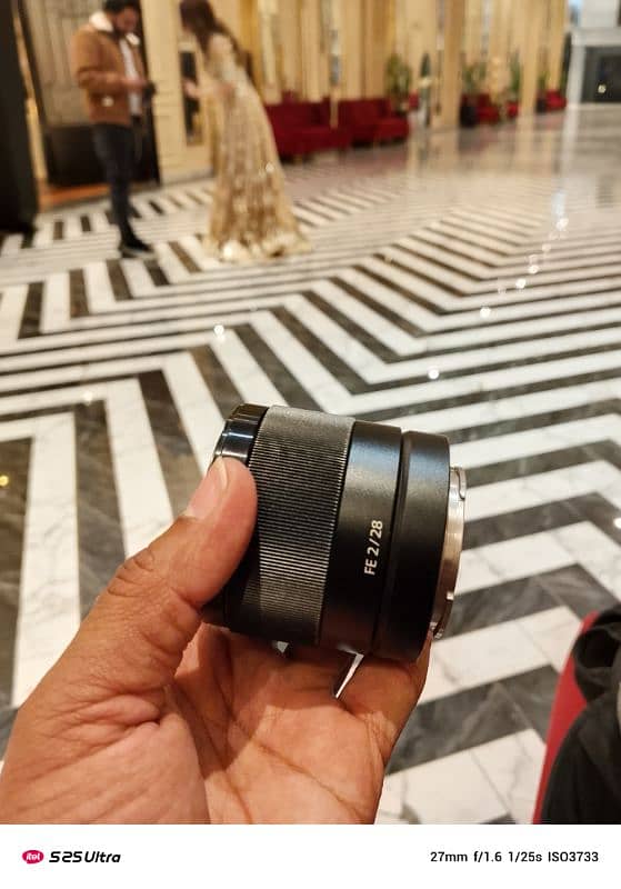 Sony 28mm f2 lens 1