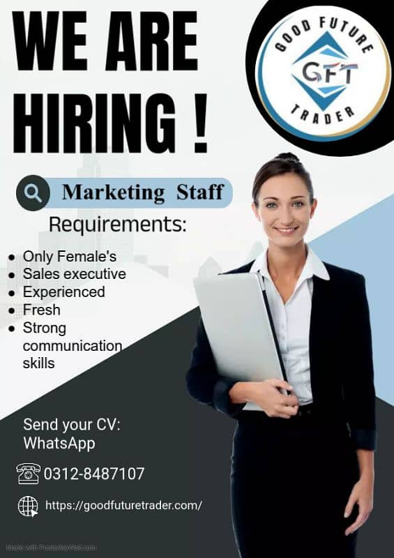 WE ARE HIRING SALES AND MARKETING 0