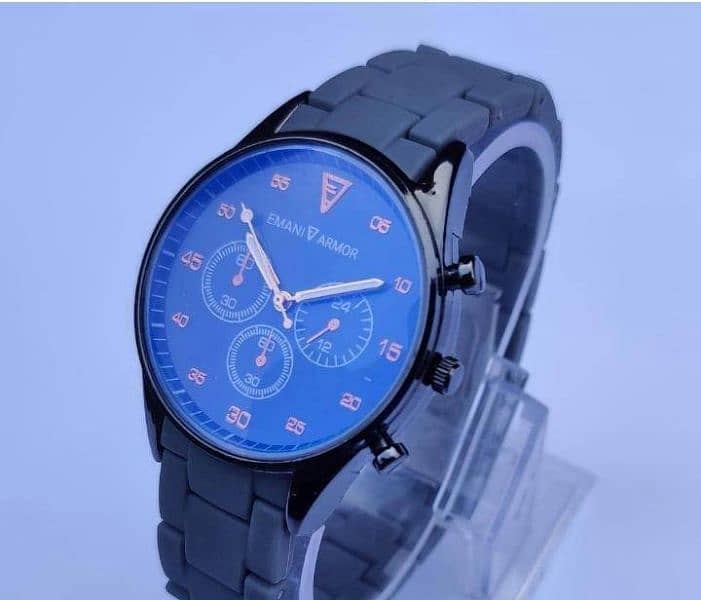 Men'ss casual analog watch 1