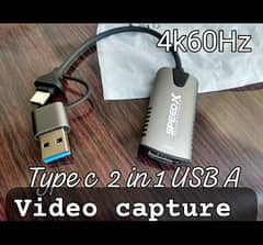 Other Accessories/Type c -- 2 in1 - 4k60hz Capture