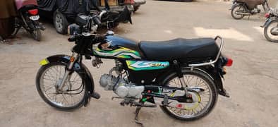 2023 wali hai 9y10ki Honda 70 Karachi number first owner