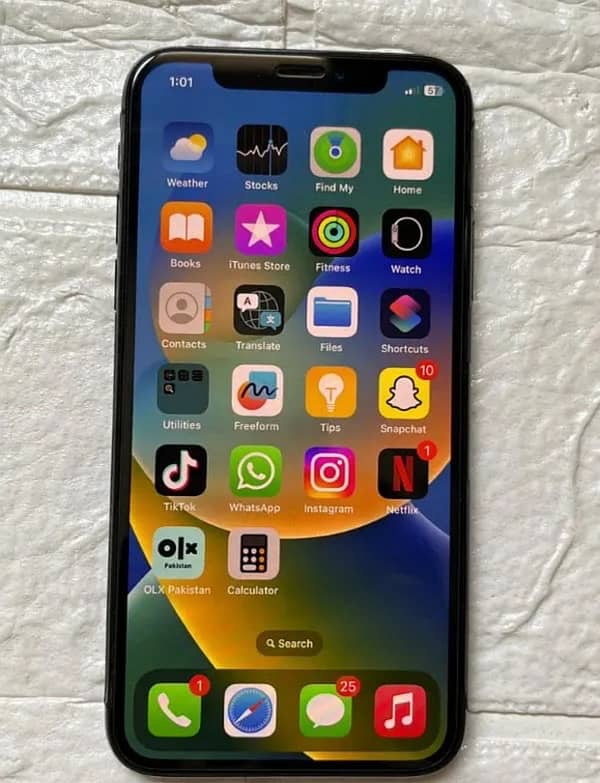 iphone x 64gb pta approved space grey color 1