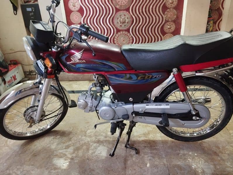 honda cd 70 brand new condition 0