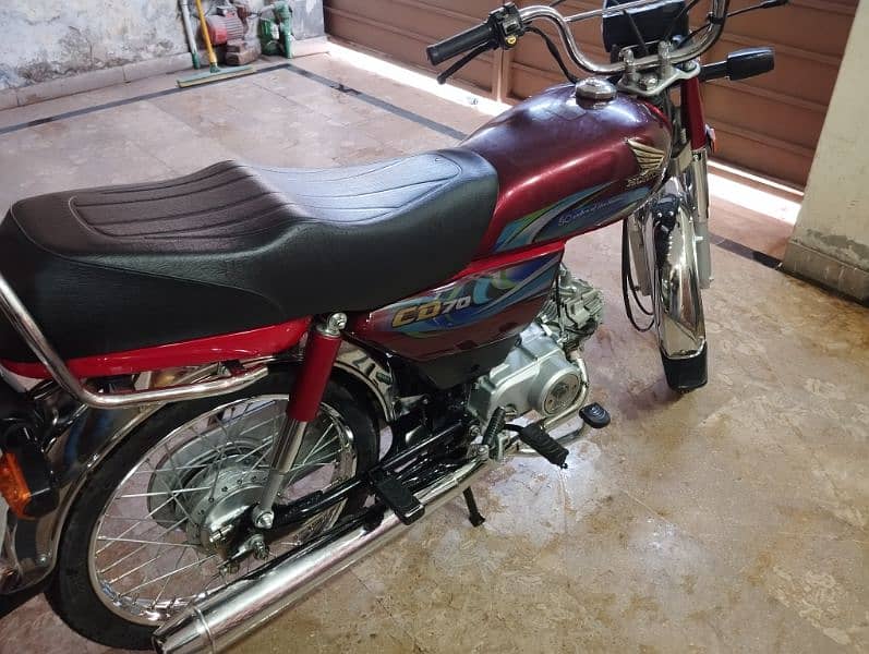 honda cd 70 brand new condition 2