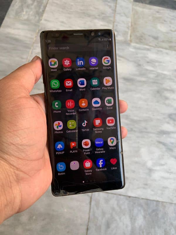 SAMSUNG NOTE 8 NON PTA CONDITION 10 BY 7 5