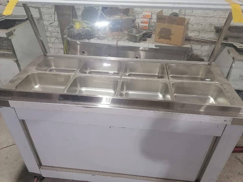 Restaurant Kitchen Equipment Pizza Oven Fryer Burner Salad Bar Grill 19