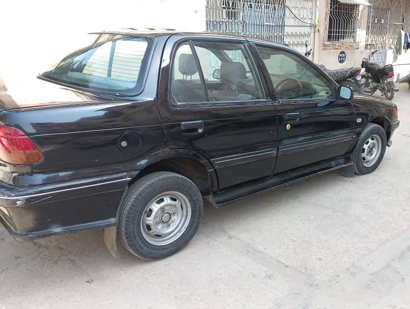 Mitsubishi Lancer 1991 Black 5