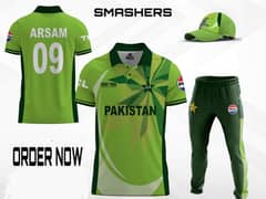 ICC CHAMPION TROPHY PAKISTAN TEAM OFFICIAL JERSEY