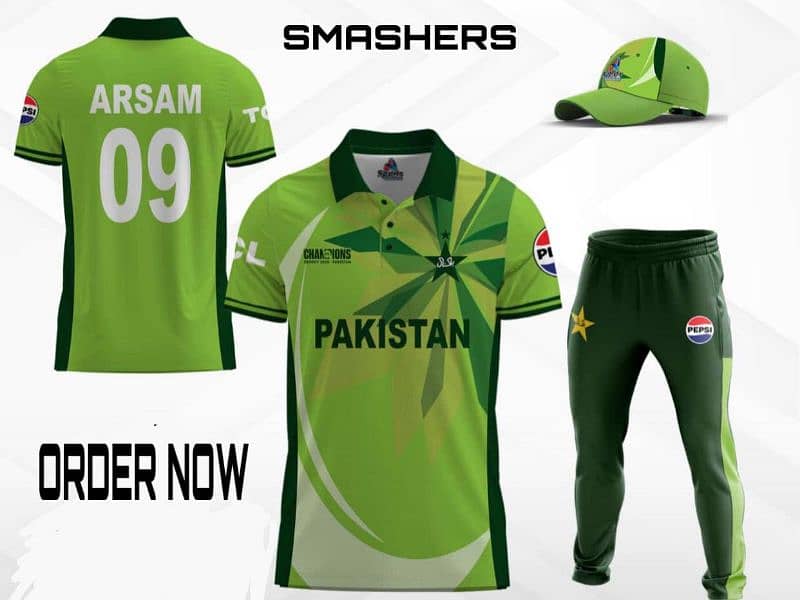 ICC CHAMPION TROPHY PAKISTAN TEAM OFFICIAL JERSEY 0