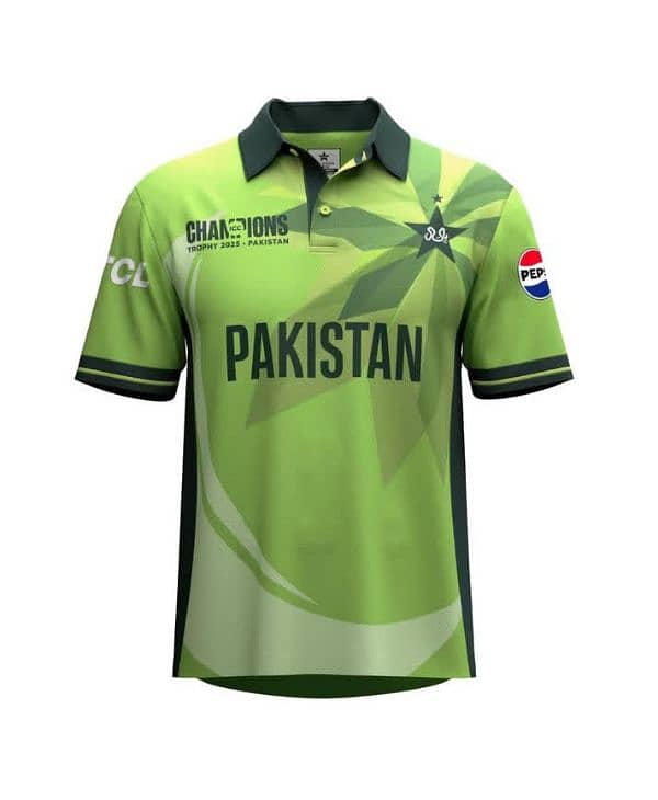 ICC CHAMPION TROPHY PAKISTAN TEAM OFFICIAL JERSEY 2