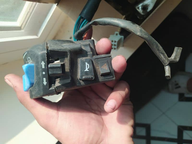 Motorbike left side switch with dipper. 0