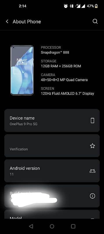 OnePlus 9pro 12 gb 256 gb 0