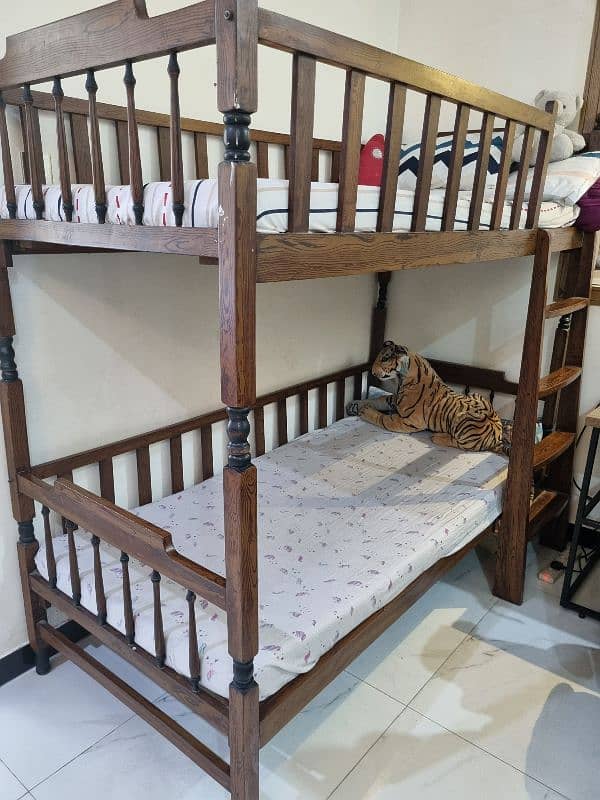 Bunk Bed with mattress in excellent condition 1