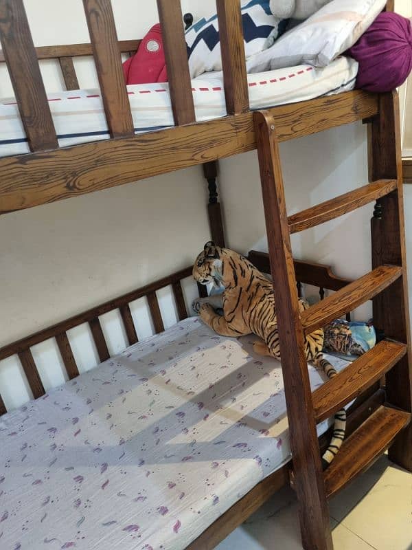 Bunk Bed with mattress in excellent condition 2