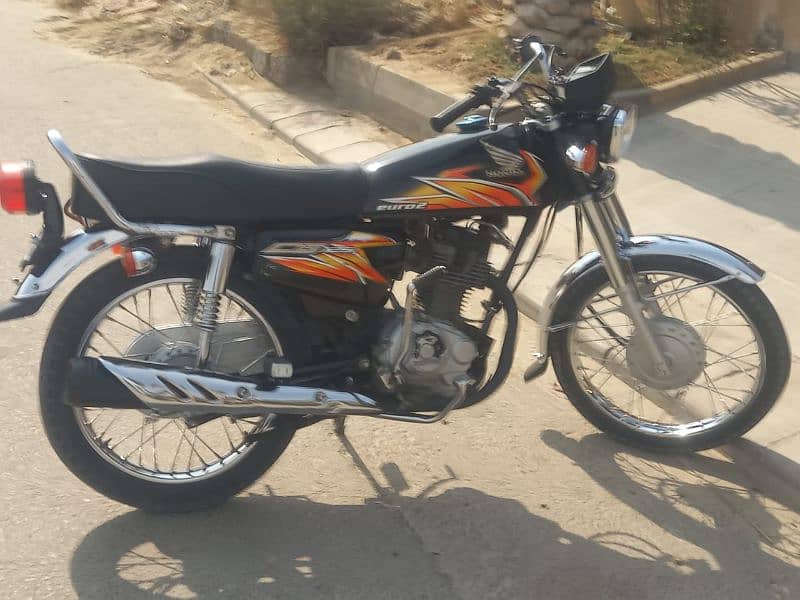 Honda cg125 2022 patta 1st owner 0